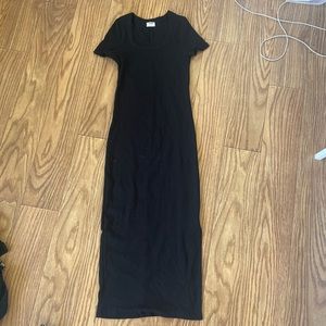 Black Maxi Bodycon Dress